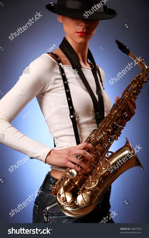 Sexy saxophone show